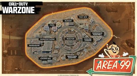 Area 99 : aperçu de la nouvelle carte de Warzone